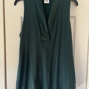 CAbi Green Relaxed Tank Top